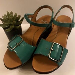 Dansko Georgie Sandals Napa Jade